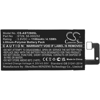 Replacement Battery for Amazon Kindle Oasis 3 – E-book, E-reader – 1100mAh / 3.8V