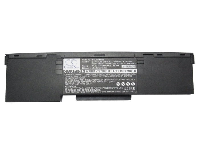 Replacement Battery for Medion  MD40100 – Notebook, Laptop – 6600mAh/97.68Wh / 14.8V