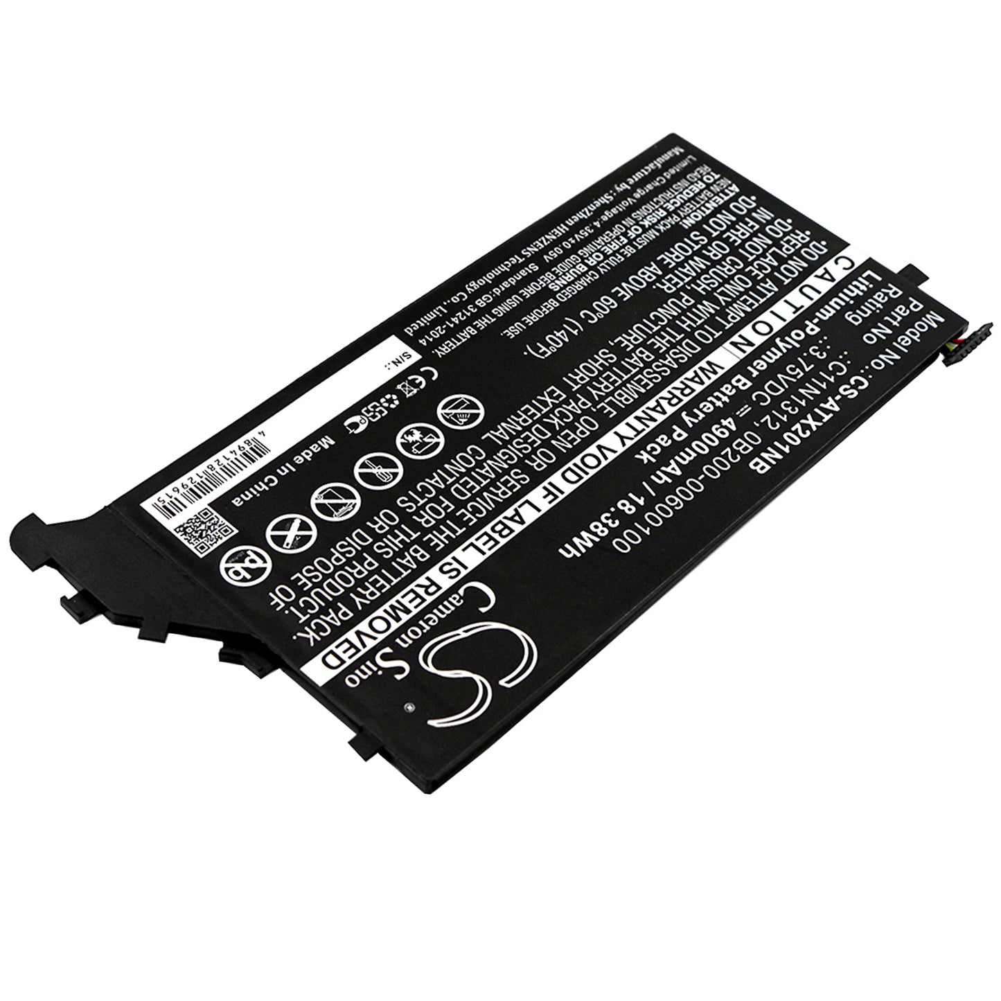 Replacement Battery for Asus Transformer Book TX201LA – Notebook, Laptop – 4900mAh / 3.75V - image 2