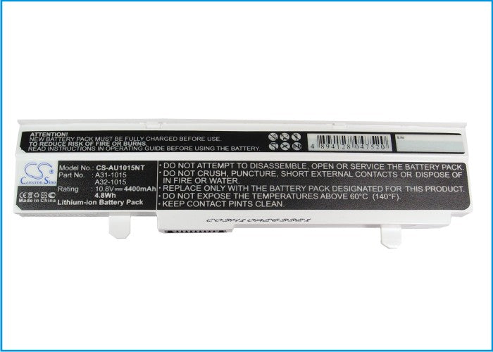Replacement Battery for Asus  Eee PC 1015 – Notebook, Laptop – 4400mAh / 10.8V