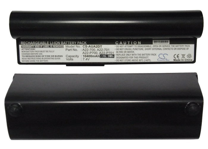 Replacement Battery for Asus Eee PC 701 – Notebook, Laptop – 10400mAh / 7.4V - image 5