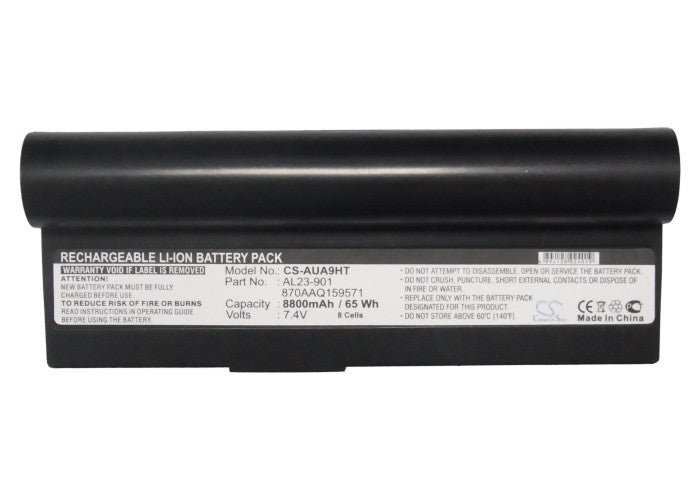 Replacement Battery for Asus  Eee PC 1000 – Notebook, Laptop – 8800mAh / 7.4V