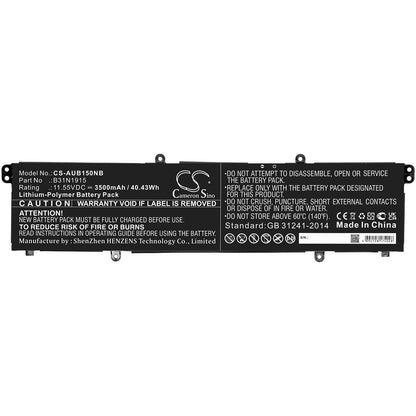 Replacement Battery for Asus  BR1100CKA – Notebook, Laptop – 3500mAh / 40.43Wh / 11.55V