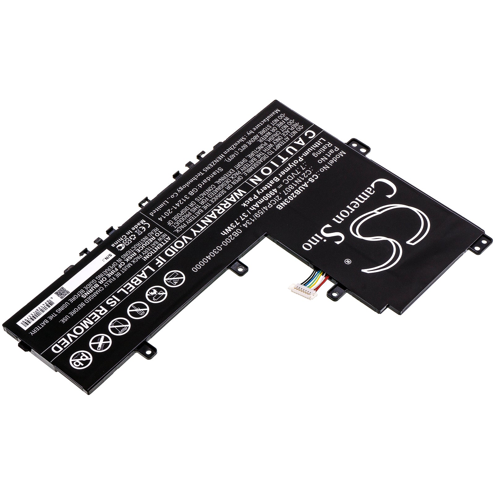 Replacement Battery for Asus VivoBook E12 E203NA-FD020TS – Notebook, Laptop – 4900mAh / 7.7V - image 2