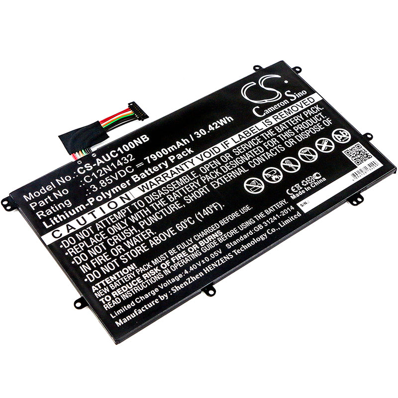 Replacement Battery for Asus Chromebook Flip C100 – Notebook, Laptop – 7900mAh / 3.85V - image 1