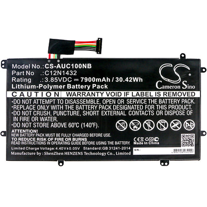 Replacement Battery for Asus Chromebook Flip C100 – Notebook, Laptop – 7900mAh / 3.85V - image 3