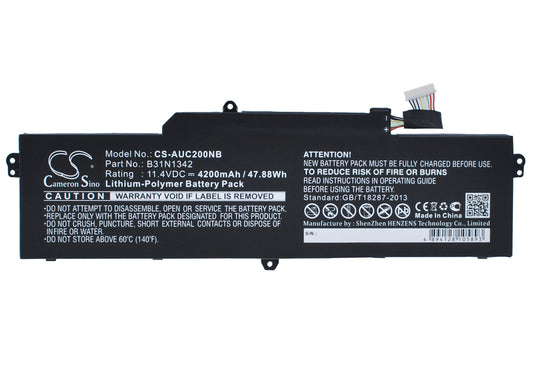 Replacement Battery for Asus Chromebook C200 – Notebook, Laptop – 4200mAh / 11.4V