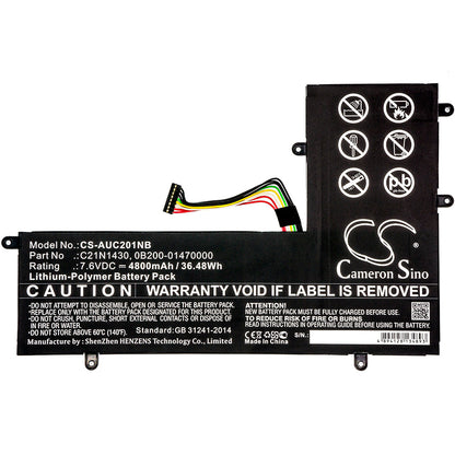 Replacement Battery for Asus Eee Book C201PA – Notebook, Laptop – 4800mAh / 7.6V - image 3