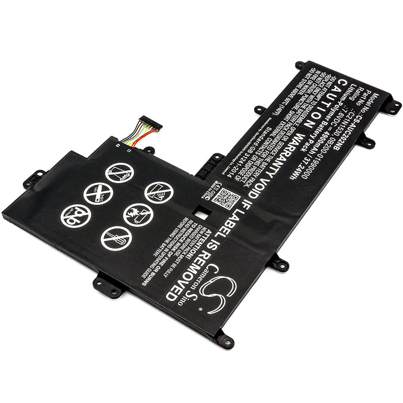 Replacement Battery for Asus Chromebook C202 – Notebook, Laptop – 4900mAh / 7.6V - image 2