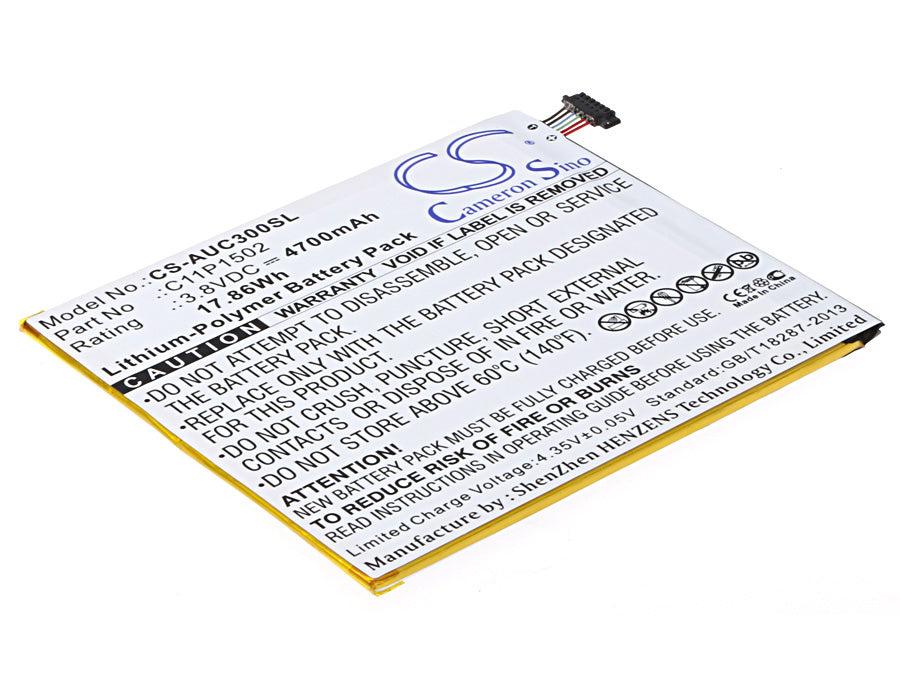 Replacement Battery for Asus ZenPad 10 – Tablet – 4700mAh / 3.8V - image 1