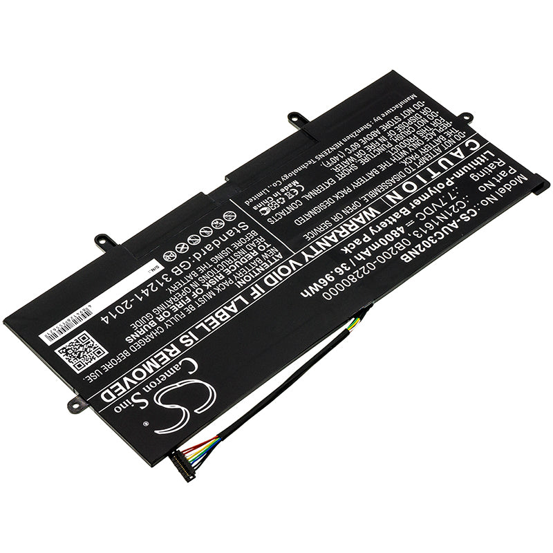 Replacement Battery for Asus Chromebook Flip C302CA-DH75 – Notebook, Laptop – 4800mAh / 7.7V - image 2