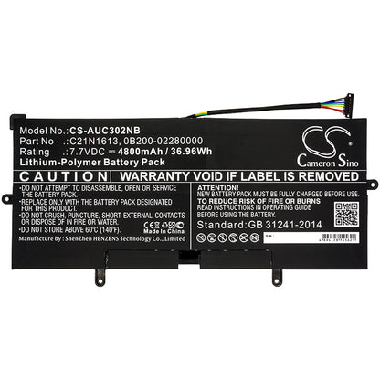 Replacement Battery for Asus Chromebook Flip C302CA-DH75 – Notebook, Laptop – 4800mAh / 7.7V - image 3