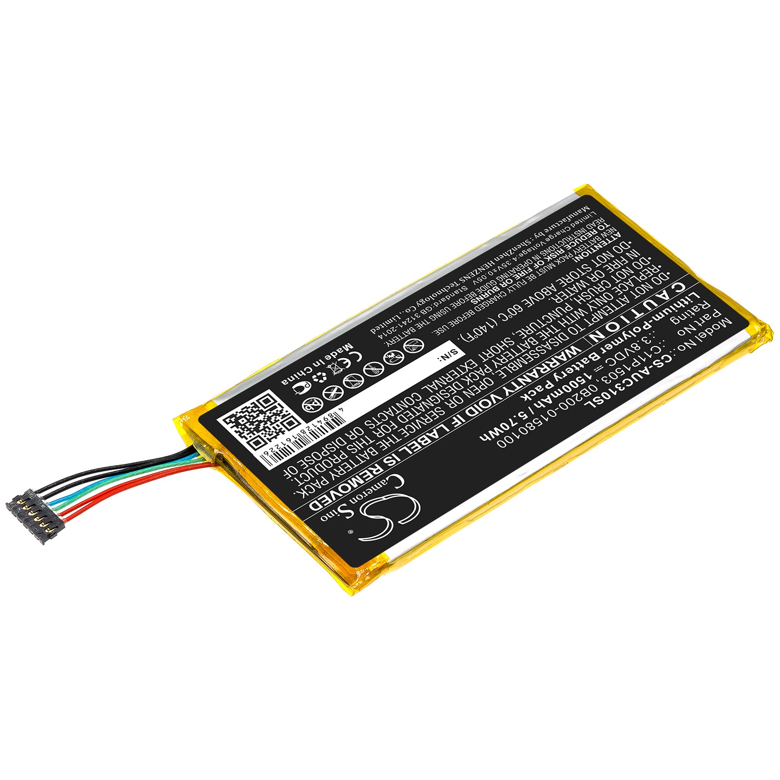 Replacement Battery for Asus ZenPad 10 LTE – Tablet – 1500mAh / 3.8V - image 2