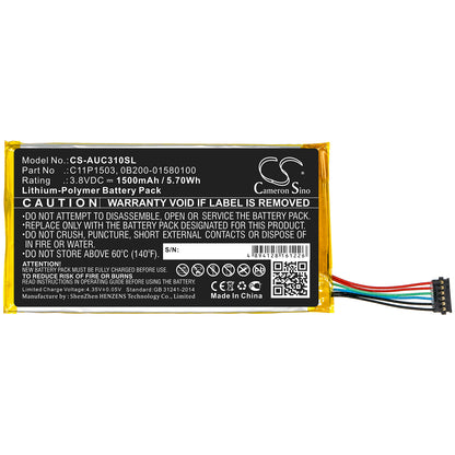 Replacement Battery for Asus ZenPad 10 LTE – Tablet – 1500mAh / 3.8V - image 3