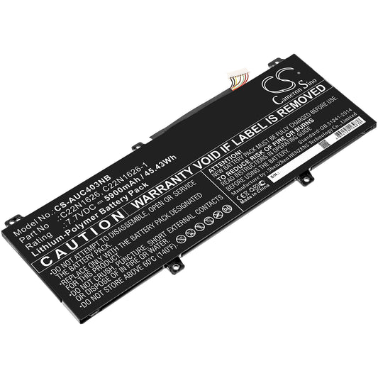 Replacement Battery for Asus Chromebook C403NA-FQ0004 – Notebook, Laptop – 5900mAh / 7.7V