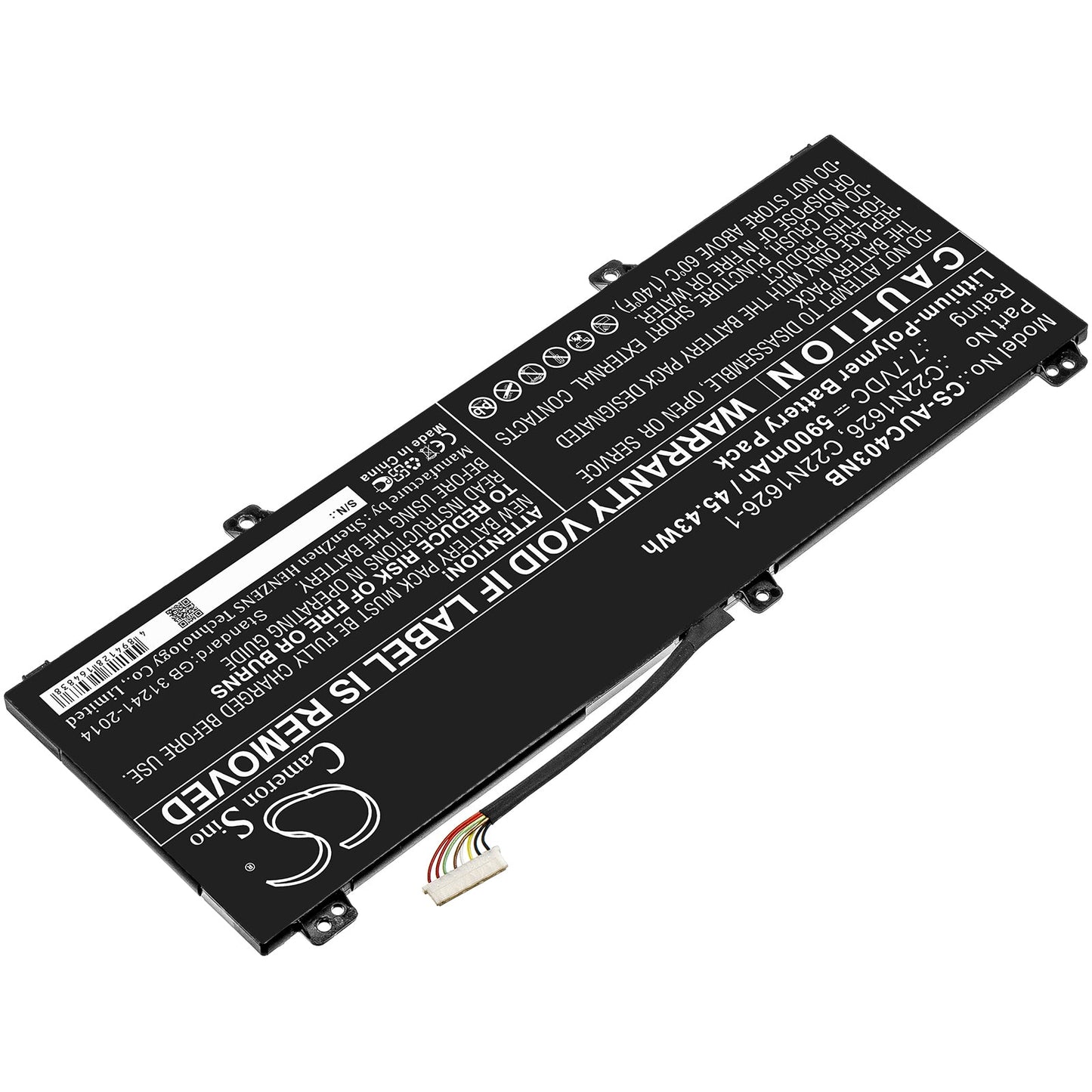 Replacement Battery for Asus  C213NA – Notebook, Laptop – 5900mAh / 45.43Wh / 7.7V