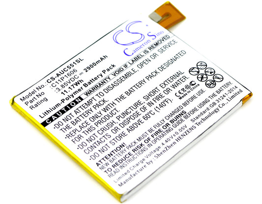Replacement Battery for Asus ZenFone 3 Laser – Mobile, SmartPhone – 2900mAh / 3.85V