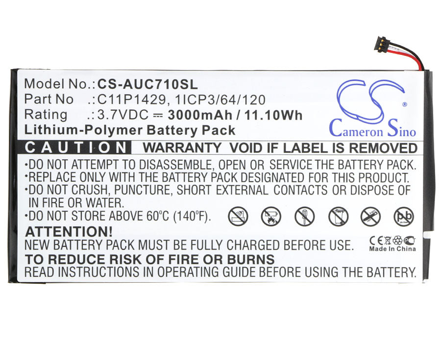 Replacement Battery for Asus Zenpad C7.0 – Tablet – 3000mAh / 3.7V - image 5