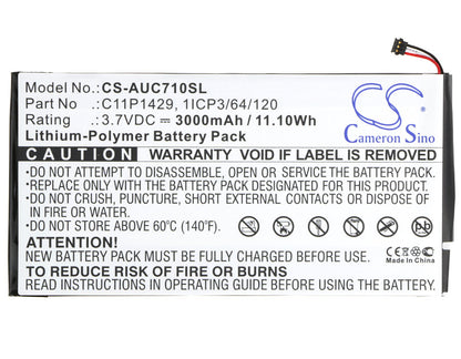 Replacement Battery for Asus Zenpad C7.0 – Tablet – 3000mAh / 3.7V - image 5