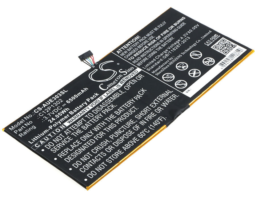 Replacement Battery for Asus MeMo Pad 10 ME302C – Tablet – 6500mAh / 3.7V - image 1