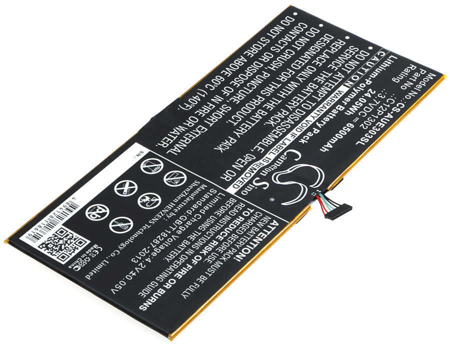 Replacement Battery for Asus MeMo Pad 10 ME302C – Tablet – 6500mAh / 3.7V - image 2
