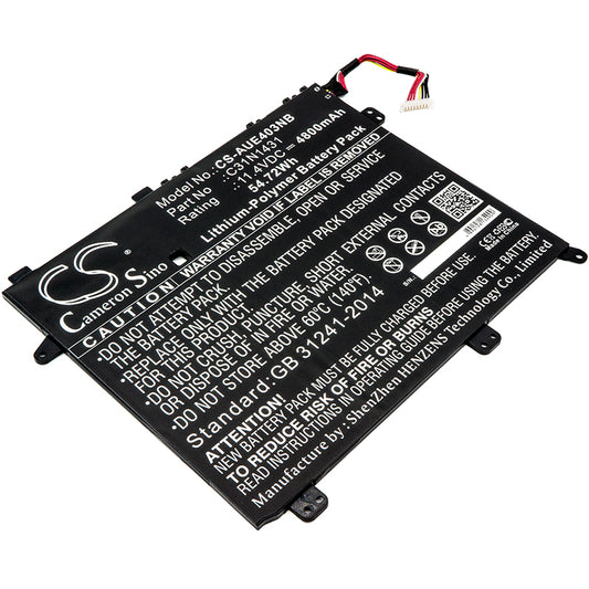 Replacement Battery for Asus Eee Book E403SA – Notebook, Laptop – 4800mAh / 11.4V - image 1