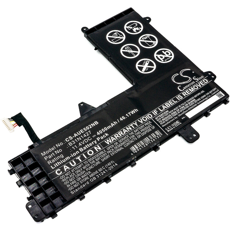 Replacement Battery for Asus E502M – Notebook, Laptop – 4050mAh / 11.4V - image 1