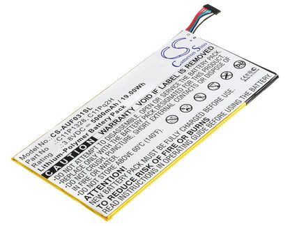 Replacement Battery for Asus Transformer Pad 3G – Tablet – 5000mAh / 3.8V - image 1