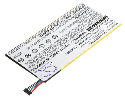 Replacement Battery for Asus Transformer Pad 3G – Tablet – 5000mAh / 3.8V - image 2
