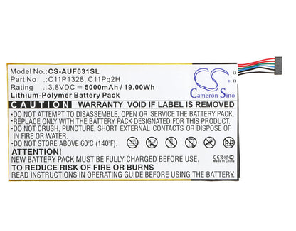 Replacement Battery for Asus Transformer Pad 3G – Tablet – 5000mAh / 3.8V - image 5