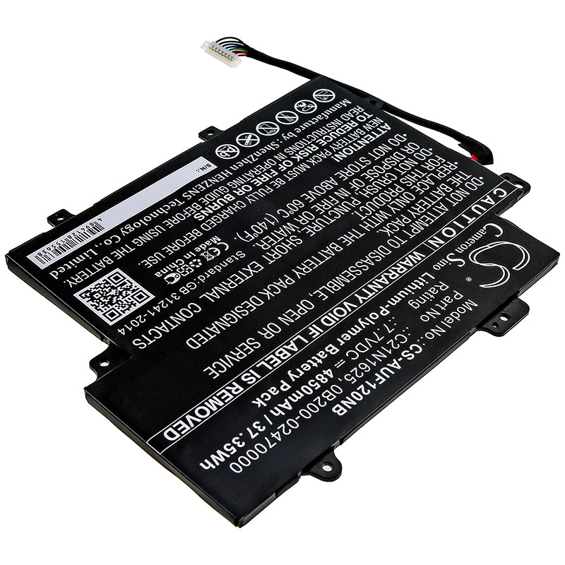 Replacement Battery for Asus VivoBook Flip 12 TP203NA-BP034TS – Notebook, Laptop – 4850mAh / 7.7V - image 2