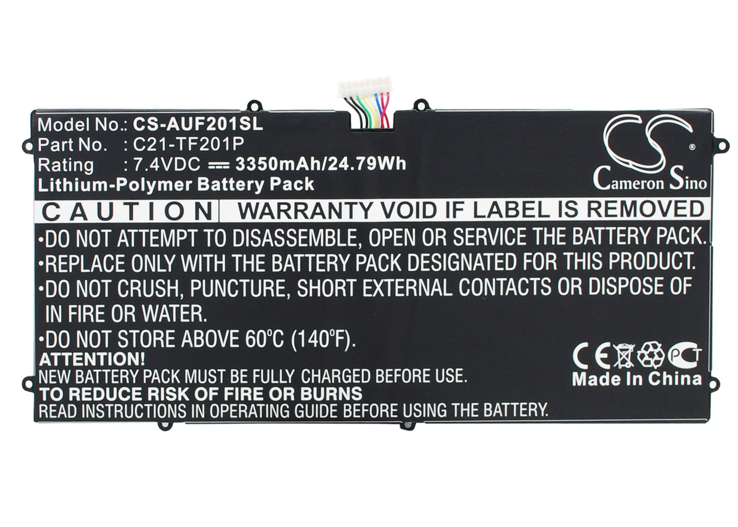 Replacement Battery for Asus Transformer Prime TF201 – Tablet – 3350mAh / 7.4V - image 1