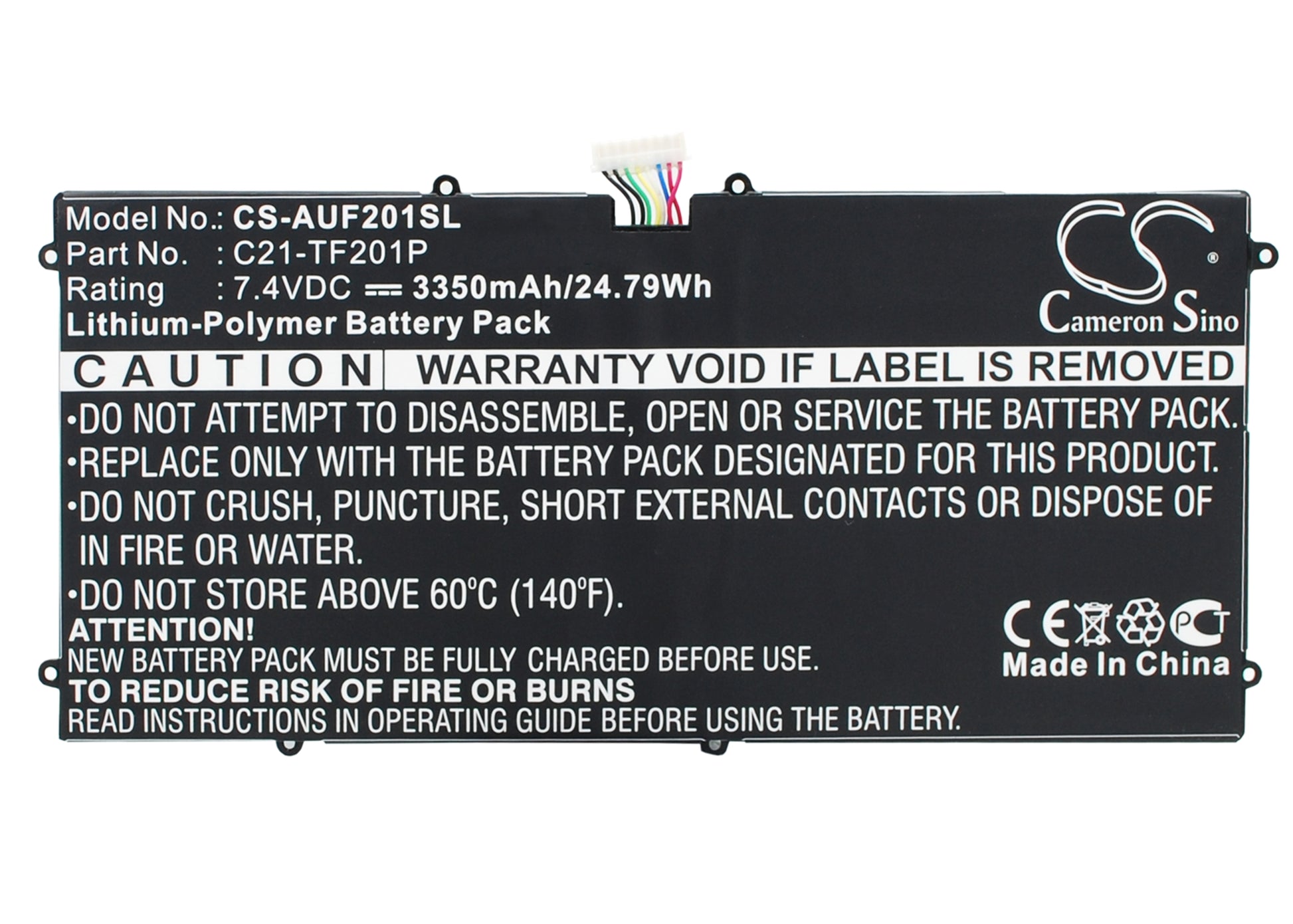 Replacement Battery for Asus Transformer Prime TF201 – Tablet – 3350mAh / 7.4V - image 1