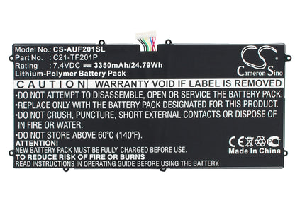 Replacement Battery for Asus Transformer Prime TF201 – Tablet – 3350mAh / 7.4V - image 1