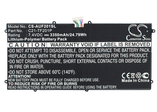 Replacement Battery for Asus Transformer Prime TF201 – Tablet – 3350mAh / 7.4V - image 1