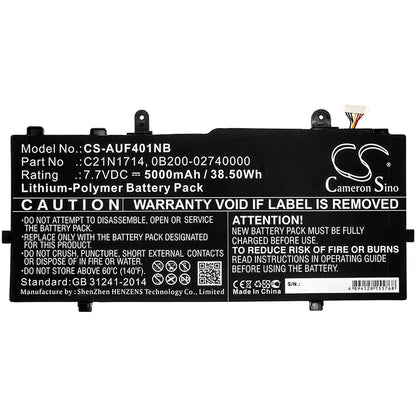 Replacement Battery for Asus VivoBook Flip 14 TP401CA-EC012T – Notebook, Laptop – 5000mAh / 7.7V - image 3