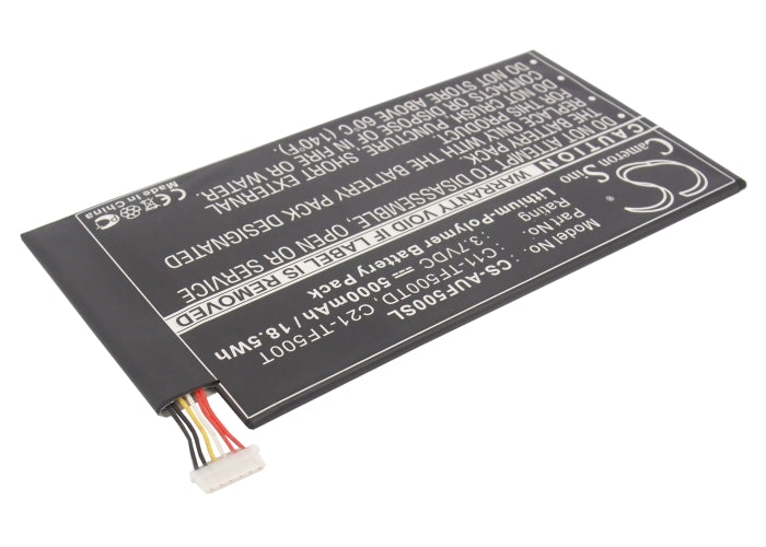 Replacement Battery for Asus EE Pad TF500 – Tablet – 5000mAh / 3.7V - image 2