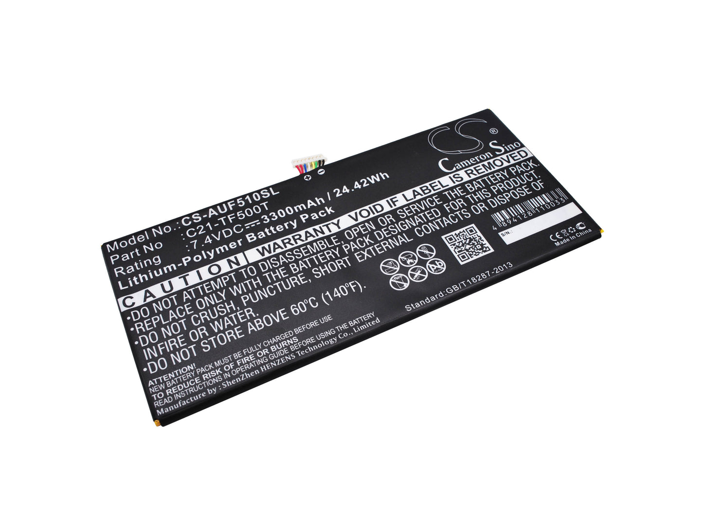 Replacement Battery for Asus Transformer Pad TF500T – Tablet – 3300mAh / 7.4V - image 1