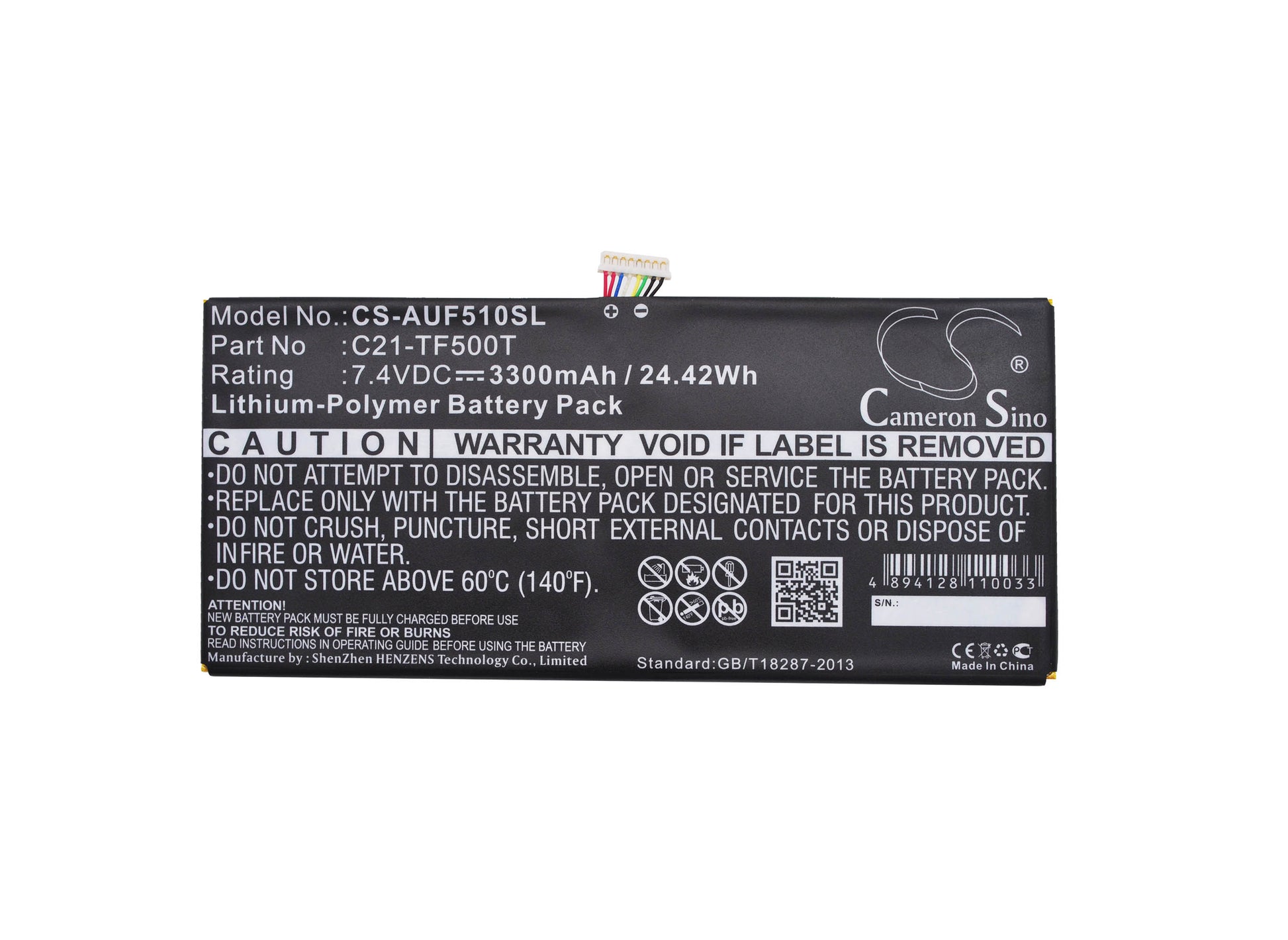 Replacement Battery for Asus Transformer Pad TF500T – Tablet – 3300mAh / 7.4V - image 5