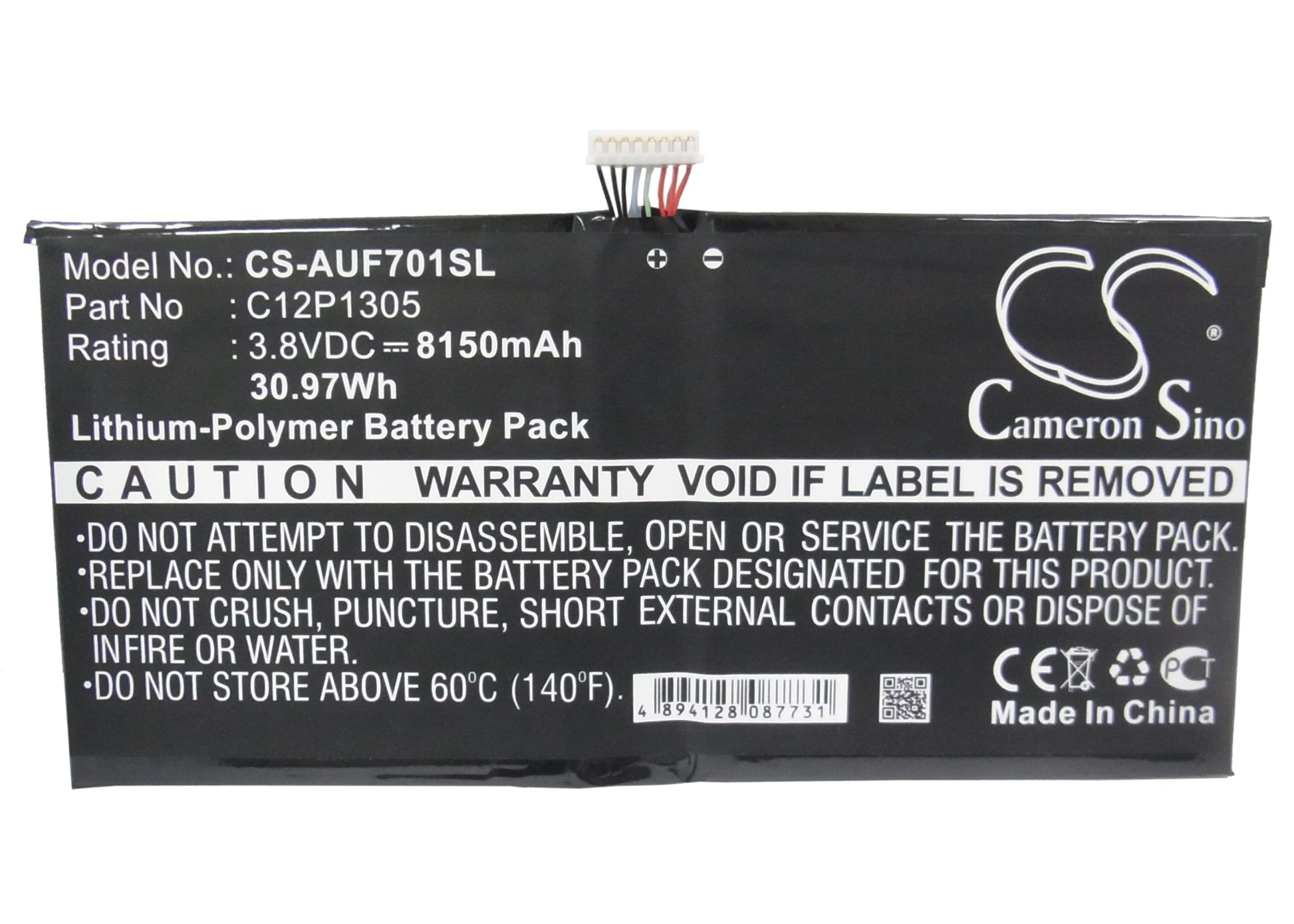 Replacement Battery for Asus Transformer TF701T – Tablet – 8150mAh / 3.8V - image 5