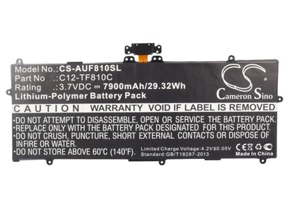 Replacement Battery for Asus Vivo Tab TF810C – Tablet – 7900mAh / 3.7V - image 5