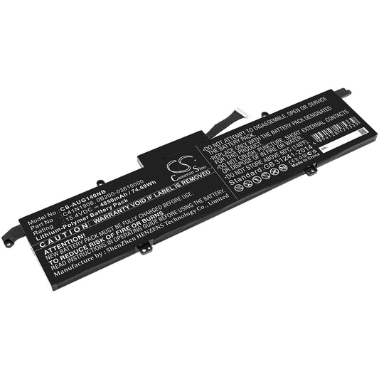 Replacement Battery for Asus ROG Zephyrus G14 GA401IV-HE135T – Notebook, Laptop – 4850mAh / 15.4V