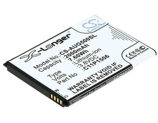 Replacement Battery for Asus Live Dual SIM – Mobile, SmartPhone – 2000mAh / 3.8V