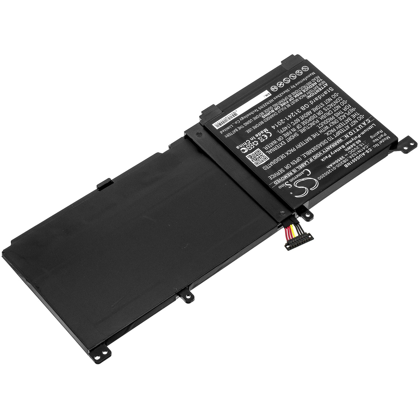 Replacement Battery for Asus  N501VW-2B – Notebook, Laptop – 3950mAh / 60.04Wh / 15.2V