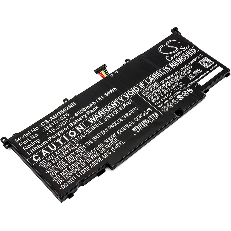 Replacement Battery for Asus GL502V – Notebook, Laptop – 4050mAh / 15.2V - image 1