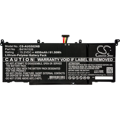 Replacement Battery for Asus GL502V – Notebook, Laptop – 4050mAh / 15.2V - image 3