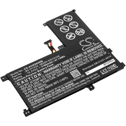 Replacement Battery for Asus Q504UA-BHI5T13 – Notebook, Laptop – 3100mAh / 15.2V