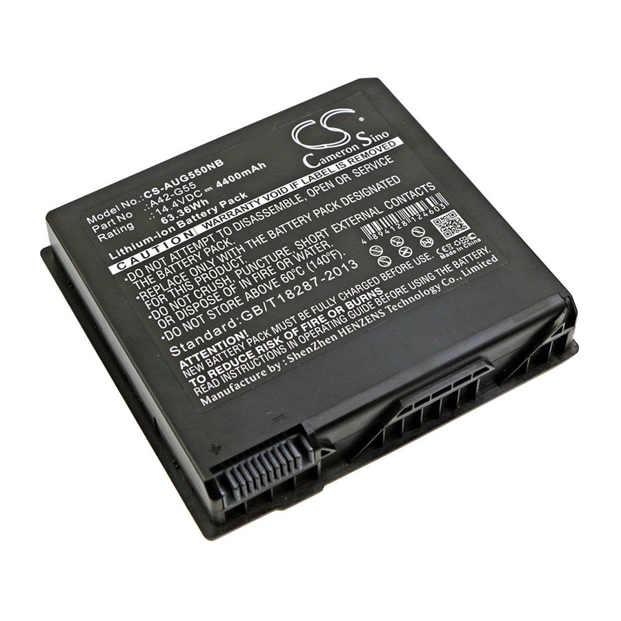 Replacement Battery for Asus G55 – Notebook, Laptop – 4400mAh / 14.4V - image 1
