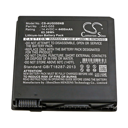 Replacement Battery for Asus G55 – Notebook, Laptop – 4400mAh / 14.4V - image 3