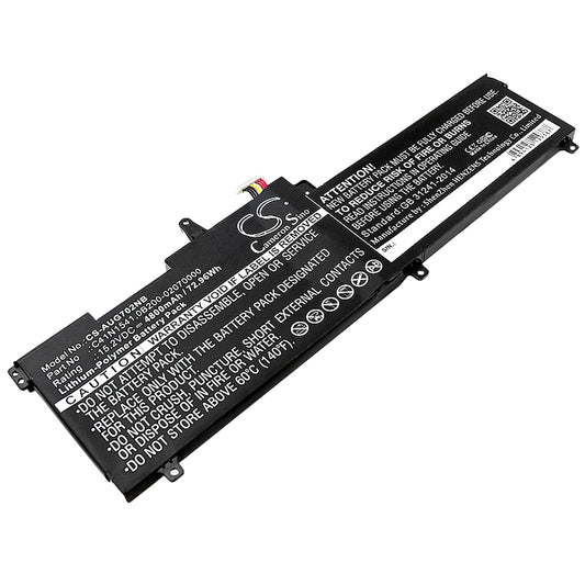 Replacement Battery for Asus GL702 – Notebook, Laptop – 4800mAh / 15.2V - image 1